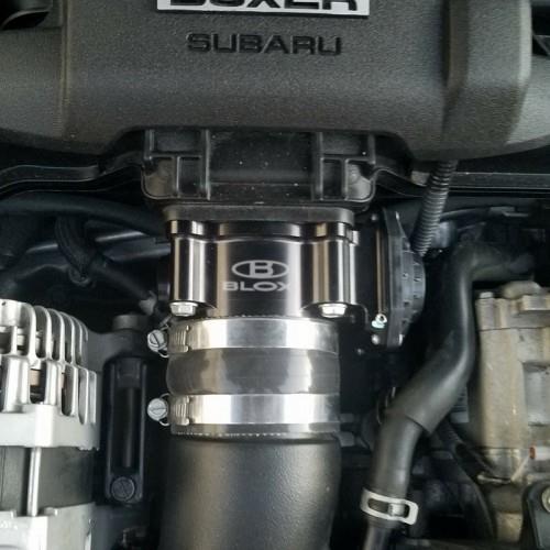 Scion FR S Throttle Body - BLOX Racing - 70mm Billet - Black - `13-`27